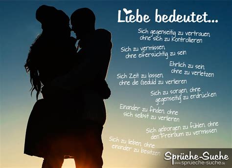 was bedeutet in liebe.